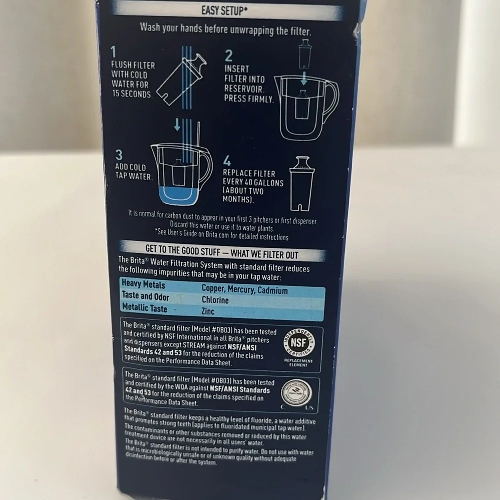 3-Pack of Genuine Brita Standard Water Filter